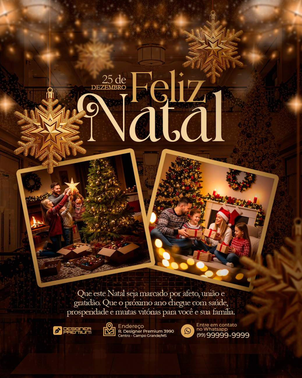PSD FLYER FREE - TEMPLATE - CANVA - FREEPIK - DESIGNI - DESIGNER - FELIZ NATAL - FIM DE ANO - PAPAI NOEL - BOAS FESTAS - SOCIAL MEDIA 3