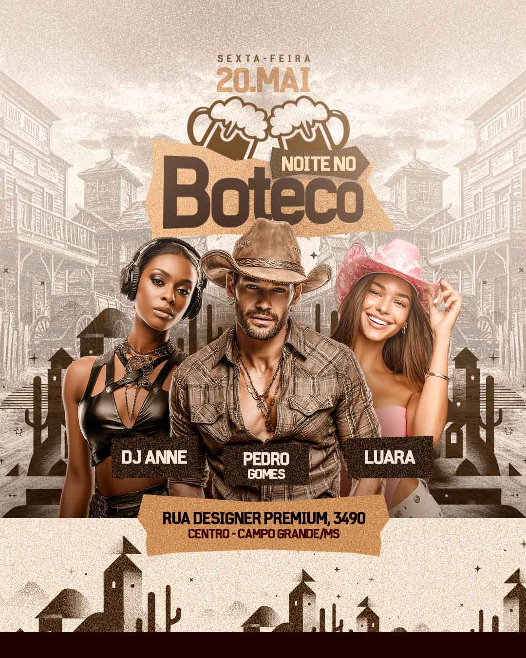 PSD FLYER FREE - PSD EDITÁVEL - TEMPLATE - CANVA - FORRÓ - FUNK - LOUNGE - PAGODE - DOMINGO - NOITE DO BOTECO - SERTANEJO