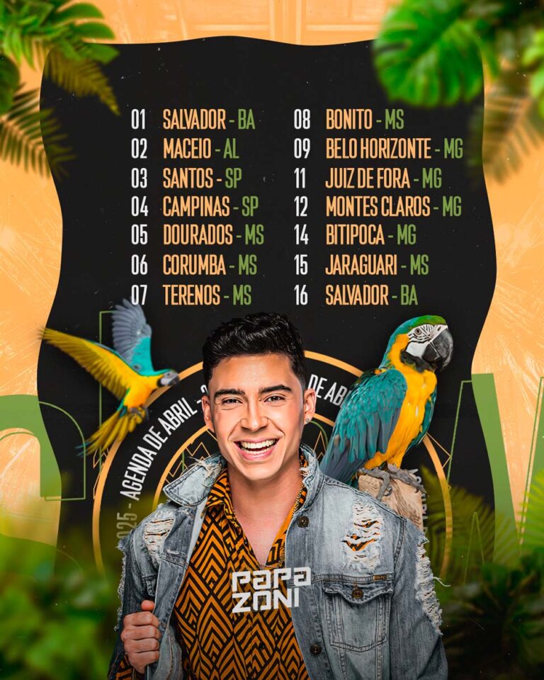 PSD FLYER FREE - TEMPLATE - CANVA - AGENDA SEMANAL - FORRÓ 1 3