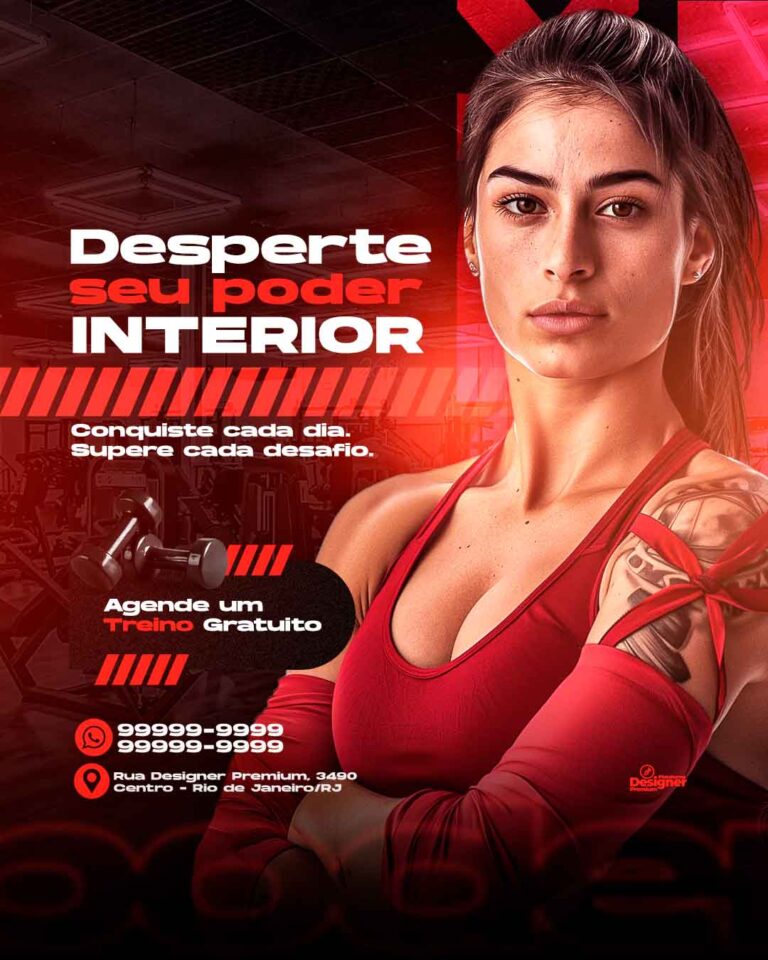 PSD FLYER FREE - TEMPLATE - CANVA - FREEPIK - DESIGNI - DESIGNER - ACADEMIA - PLANO MENSAL - MUSCULAÇÃO - CROSFIT - SOCIAL MEDIA