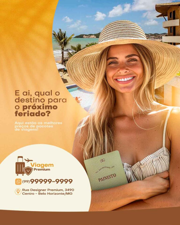 PSD FLYER FREE - TEMPLATE - CANVA - FREEPIK - DESIGNI - DESIGNER - AGENCIA DE VIAGEM - TURISMO - HOTEL - SOCIAL MEDIA