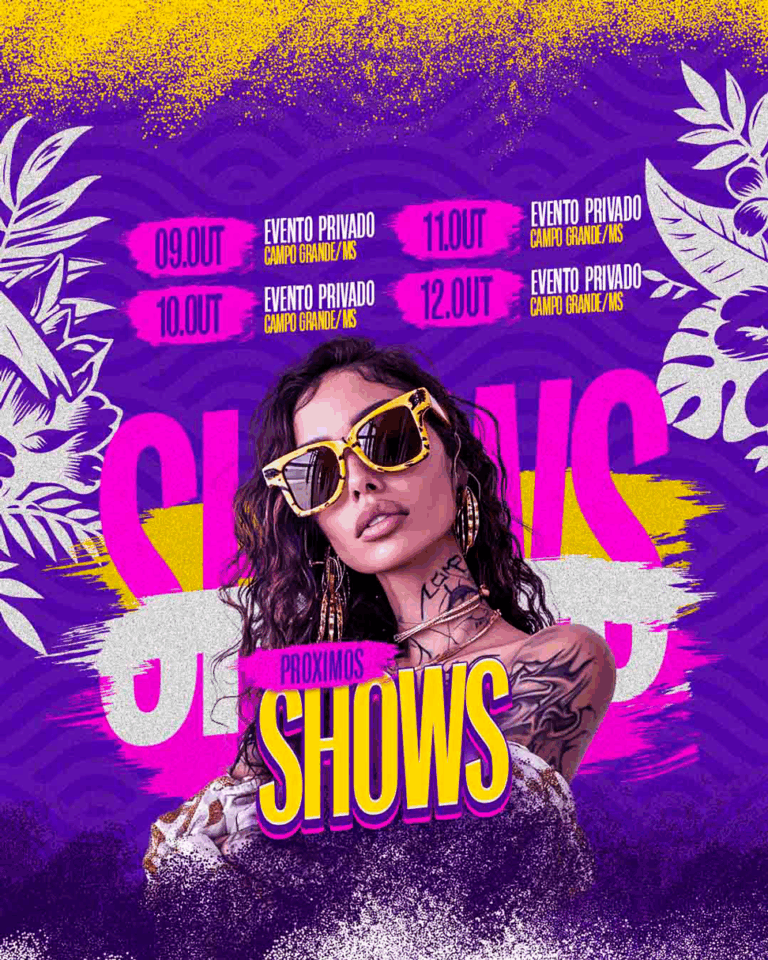 PSD FLYER FREE - TEMPLATE - CANVA - FREEPIK - DESIGNI - DESIGNER - AGENDA SEMANAL - CONTRATE - PROXIMOS SHOWS - PAGODE - SAMBA - FUNK - MC - DJ - EVENTO