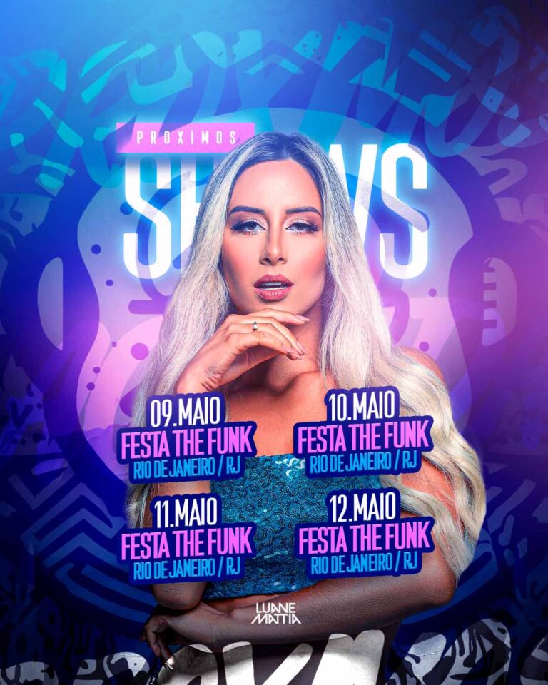 PSD FLYER FREE - TEMPLATE - CANVA - FREEPIK - DESIGNI - DESIGNER - CONTRATE - PROXIMOS SHOWS - AGENDA SEMANAL - MC - DJ - BALADA - LOUNGER - PUB - EVENTOS