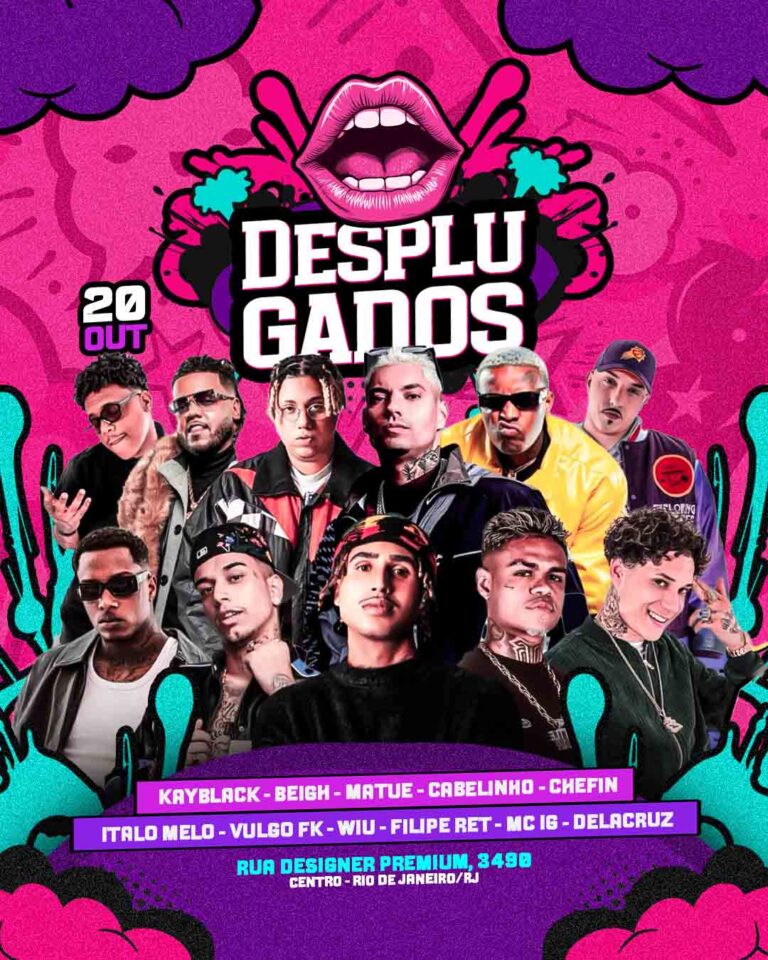 PSD FLYER FREE - TEMPLATE - CANVA - FREEPIK - DESIGNI - DESIGNER - DESPLUGADO - ELETRONICO - BAILE - BALADA - FUNK - MC - DJ - EVENTO