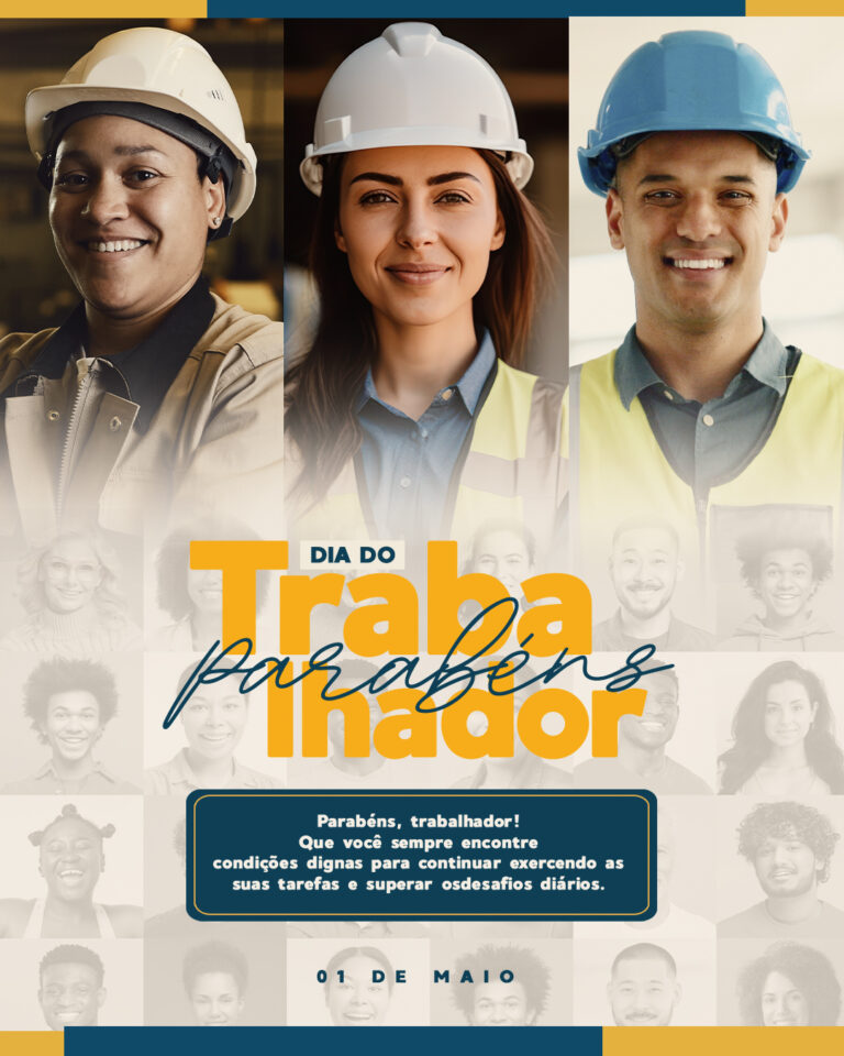 PSD FLYER FREE - TEMPLATE - CANVA - FREEPIK - DESIGNI - DESIGNER - DIA DO TRABALHADOR - CONSTRUÇÃO - OBRAS - TECNICO DO TRABALHO - SOCIAL MEDIA 1