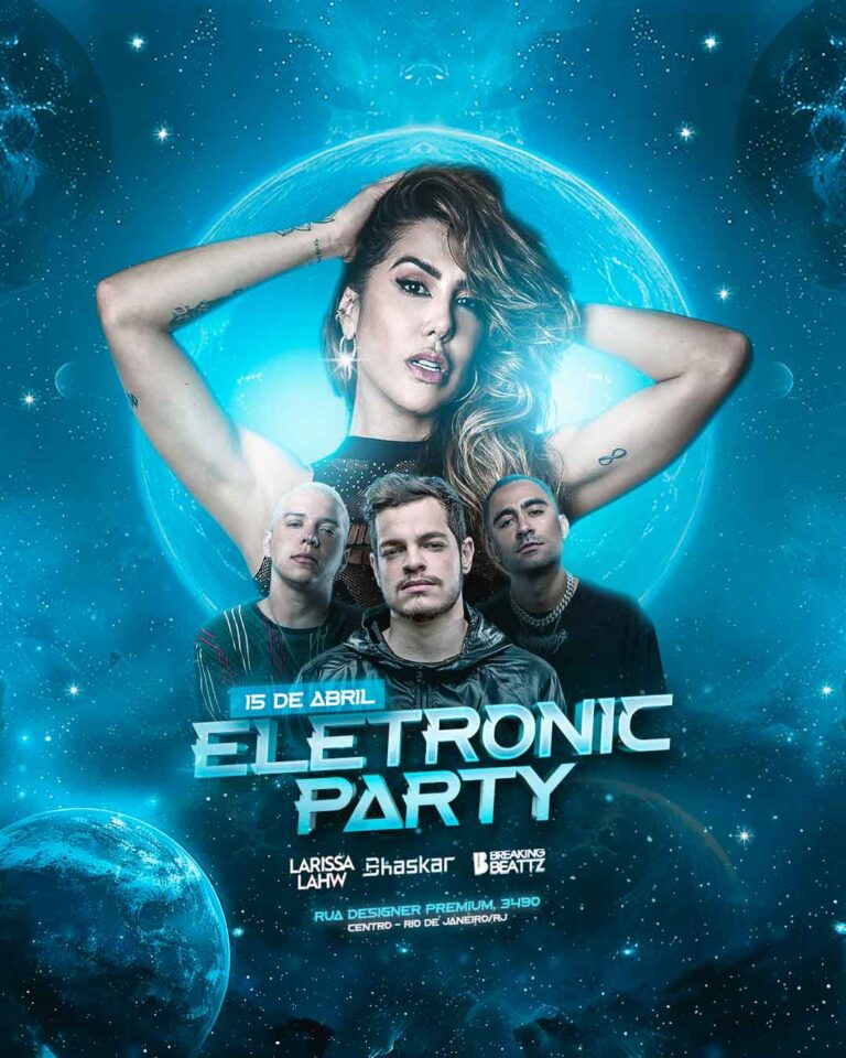 PSD FLYER FREE - TEMPLATE - CANVA - FREEPIK - DESIGNI - DESIGNER - ELETRONIC PARTY - ELETRONICO - LOUNGER - PUB - FUNK - MC - DJ - BALADA - EVENTOS 2