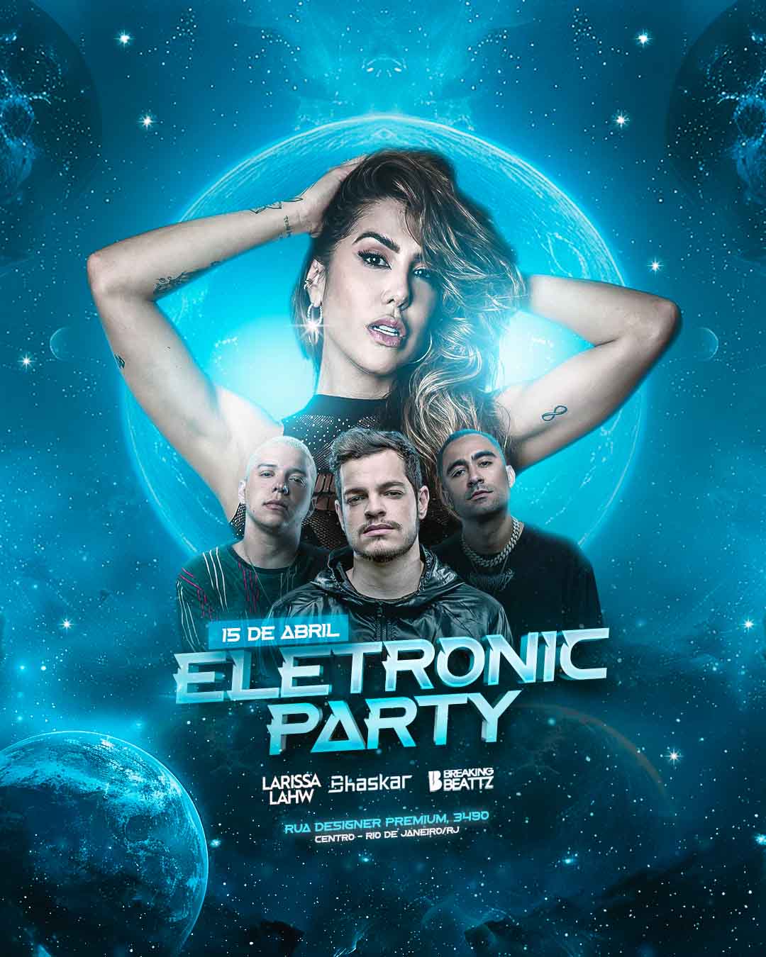 PSD FLYER FREE - TEMPLATE - CANVA - FREEPIK - DESIGNI - DESIGNER - ELETRONIC PARTY - ELETRONICO - LOUNGER - PUB - FUNK - MC - DJ - BALADA - EVENTOS 2