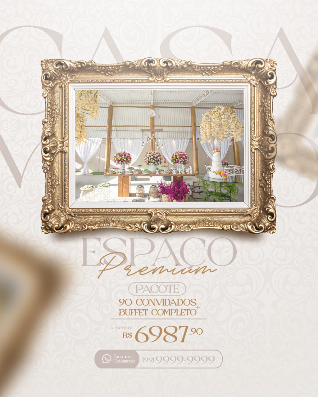 PSD FLYER FREE - TEMPLATE - CANVA - FREEPIK - DESIGNI - DESIGNER - ESPAÇO PREMIUM - ALUGUEL - ANIVERSARIO - 15 ANOS - FESTA - SOCIAL MEDIA