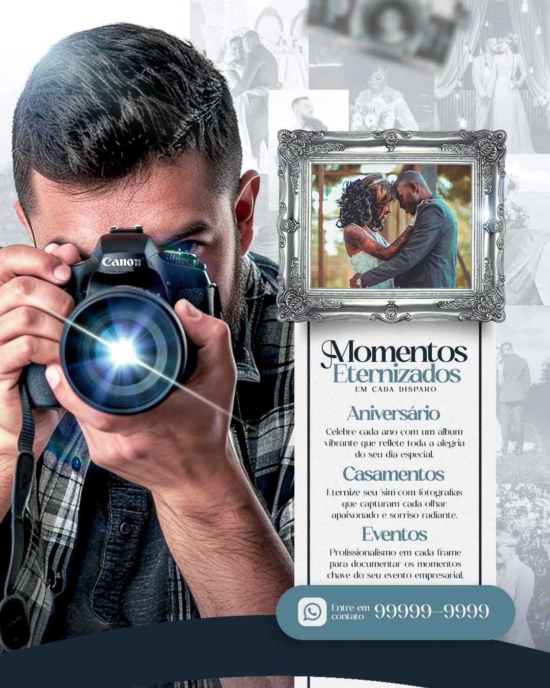 PSD FLYER FREE - TEMPLATE - CANVA - FREEPIK - DESIGNI - DESIGNER - FOTOGRAFO - SOCIAL MEDIA - FOTO - ANIVERSARIO - SOCIAL MEDIA