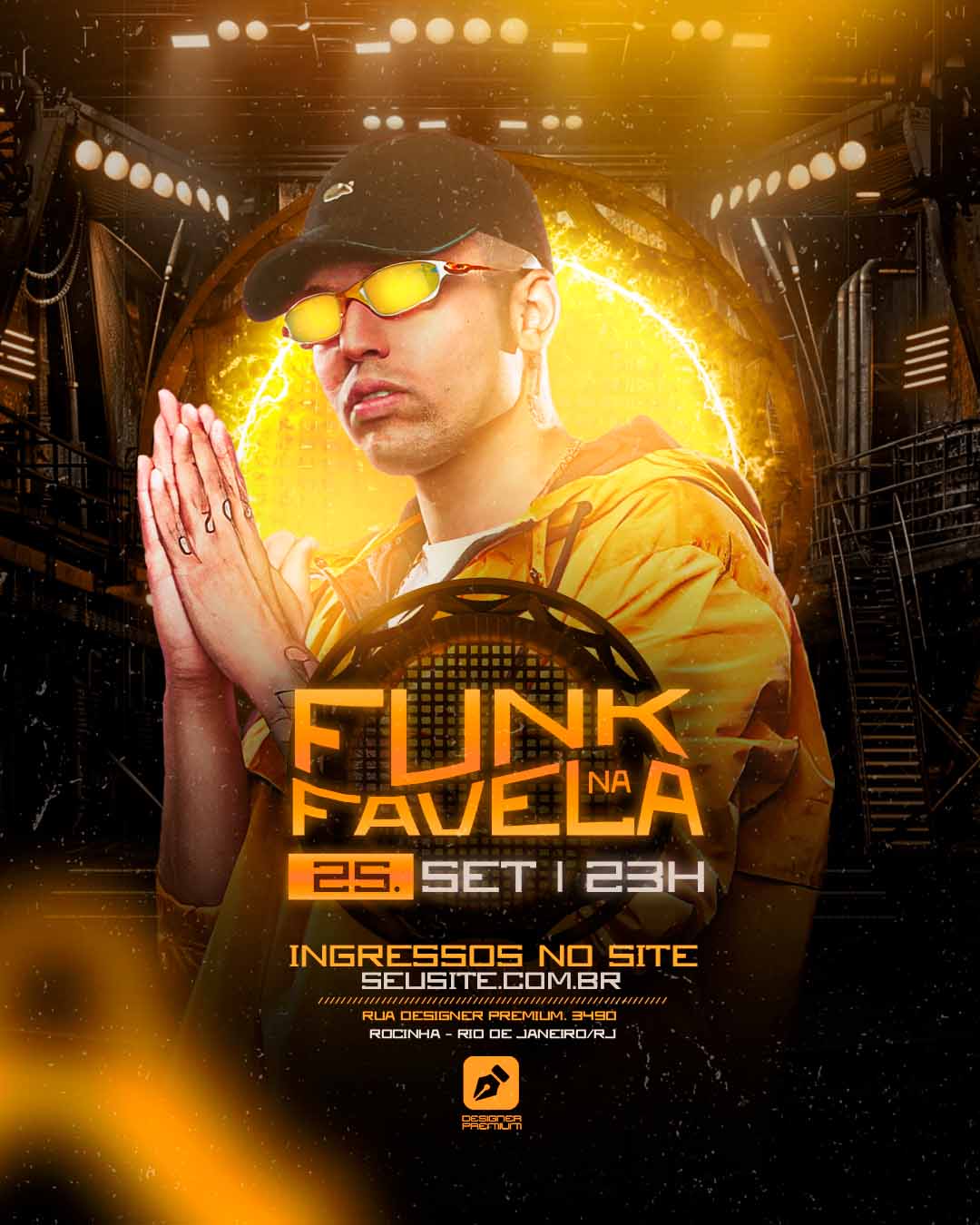 PSD FLYER FREE - TEMPLATE - CANVA - FREEPIK - DESIGNI - DESIGNER - FUNK DE FAVELA - BALADA - ELETRONICO - MC - DJ - PRAIA - EVENTO