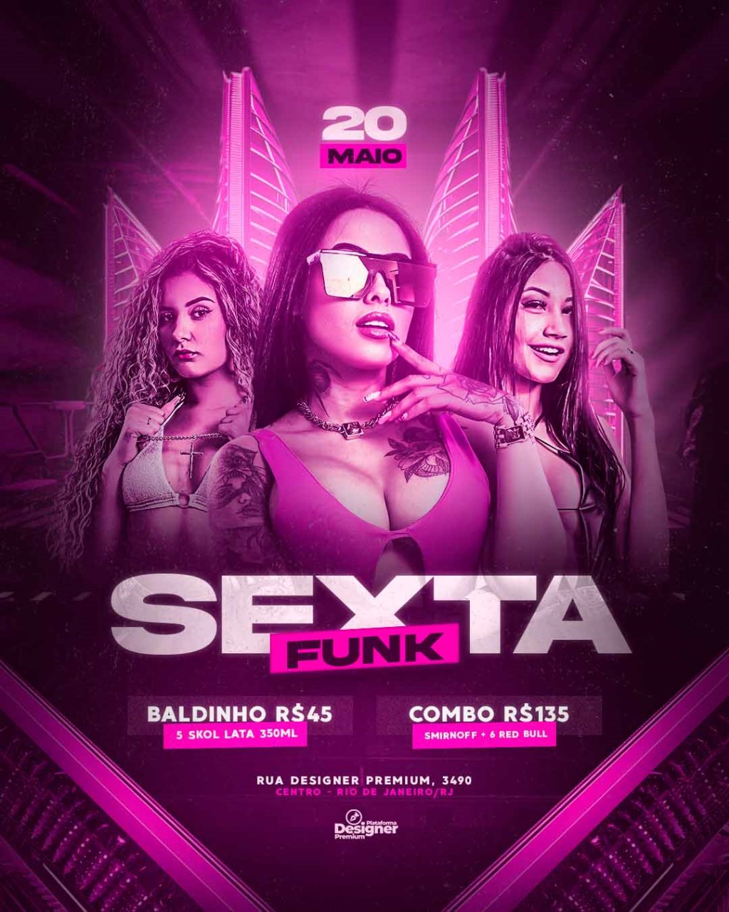 PSD FLYER FREE - TEMPLATE - CANVA - FREEPIK - DESIGNI - DESIGNER - FUNK SEXTA - BAILE FUNK - BALADA - MC - DJ - ELETRONICO - EVENTOS