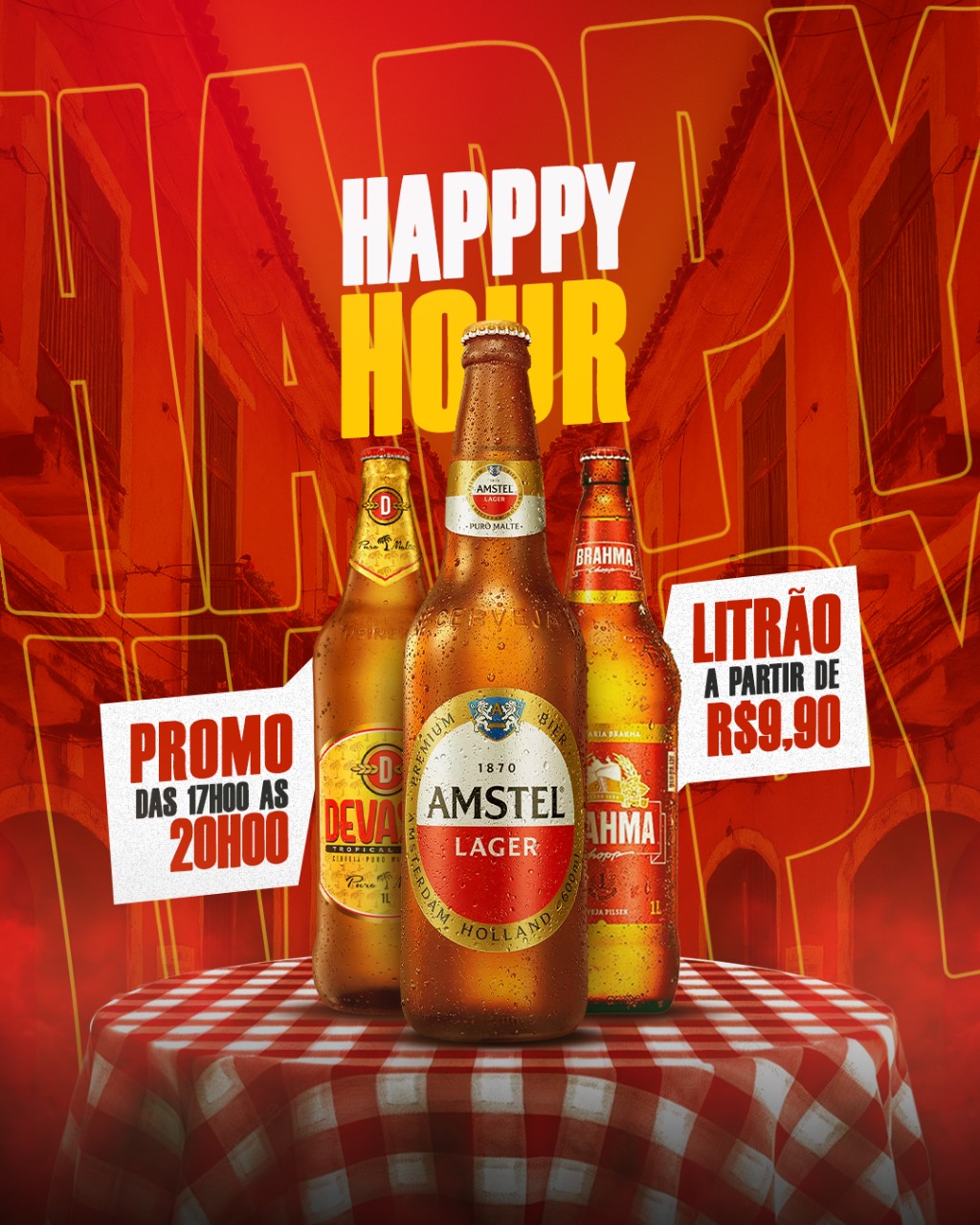 PSD FLYER FREE - TEMPLATE - CANVA - FREEPIK - DESIGNI - DESIGNER - HAPPY HOUR - CERVEJA - CHOPP EM DOBRO - ZE DELIVERY - IFOOD - CONVENIENCIA - BEBIDAS - SOCIAL MEDIA