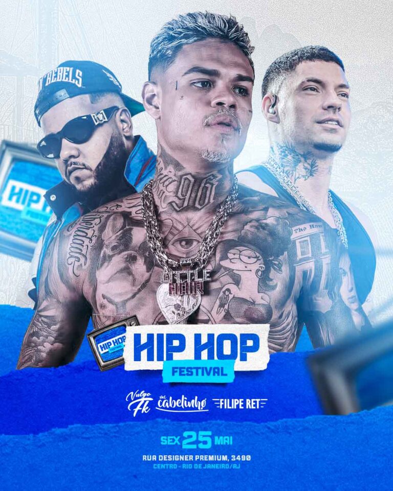 PSD FLYER FREE - TEMPLATE - CANVA - FREEPIK - DESIGNI - DESIGNER - HIP HOP FESTIVAL - BAILE FUNK - BALADA - MC - DJ - ELETRONICO - EVENTOS