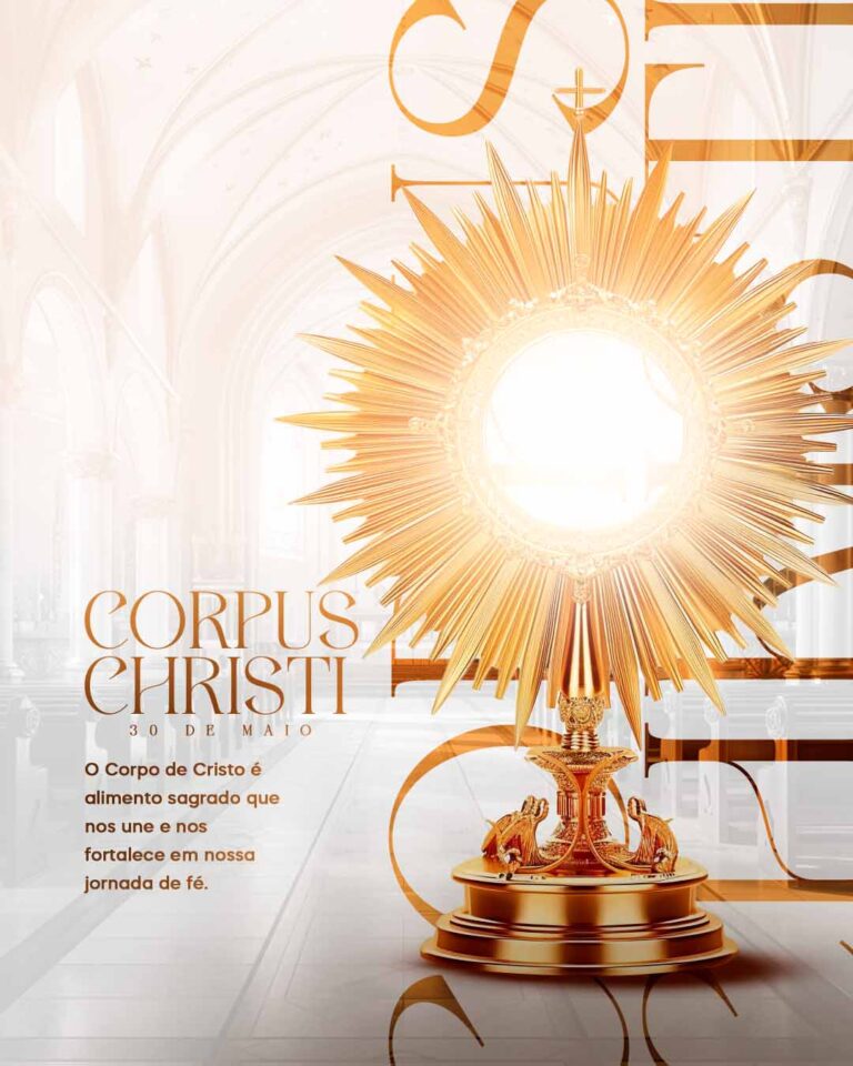 PSD FLYER FREE - TEMPLATE - CANVA - FREEPIK - DESIGNI - DESIGNER - IGREJA CATOLICA - CORPUS CRHISTI - SEMANA SANTA - MISSA - SOCIAL MEDIA 2