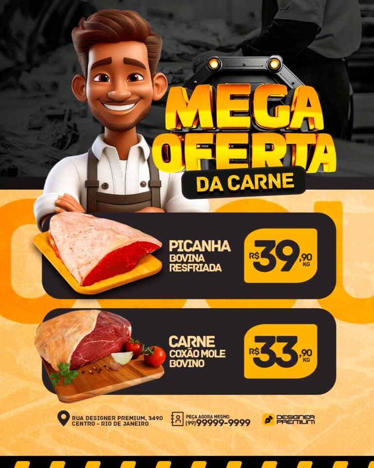 PSD FLYER FREE - TEMPLATE - CANVA - FREEPIK - DESIGNI - DESIGNER - MEGA OFERTA - MERCADO - BLACK FRIDAY - OFERTA - PROMOÇÃO - LOJA - DESCONTO - SOCIAL MEDIA