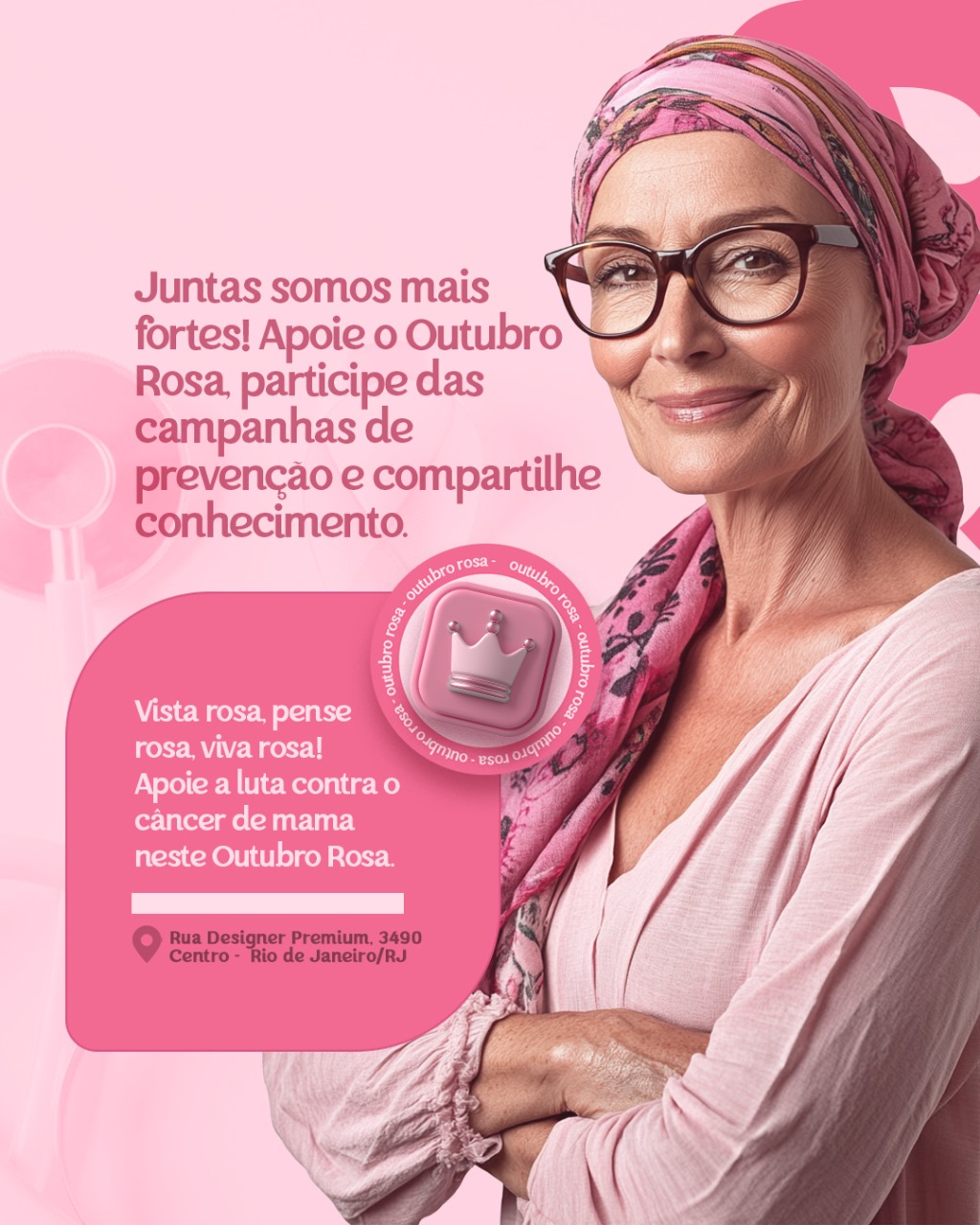 PSD FLYER FREE - TEMPLATE - CANVA - FREEPIK - DESIGNI - DESIGNER - OUTUBRO ROSA - MULHER - SOCIAL MEDIA 2