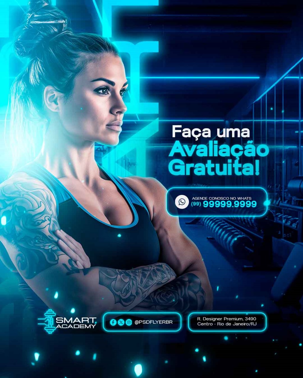 PSD FLYER FREE - TEMPLATE - CANVA - FREEPIK - DESIGNI - DESIGNER - PSD - ACADEMIA- SOCIAL MEDIA