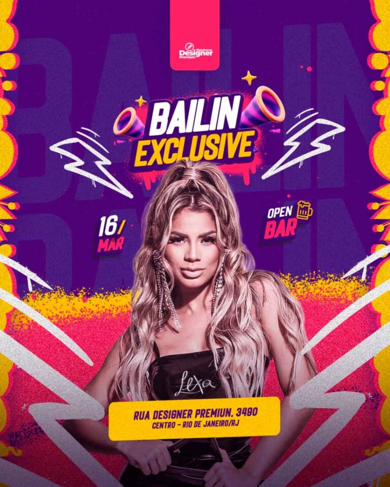 PSD FLYER FREE - TEMPLATE - CANVA - FREEPIK - DESIGNI - DESIGNER - PSD BAILIN EXCLUSIVE - FUNK - EVENTOS