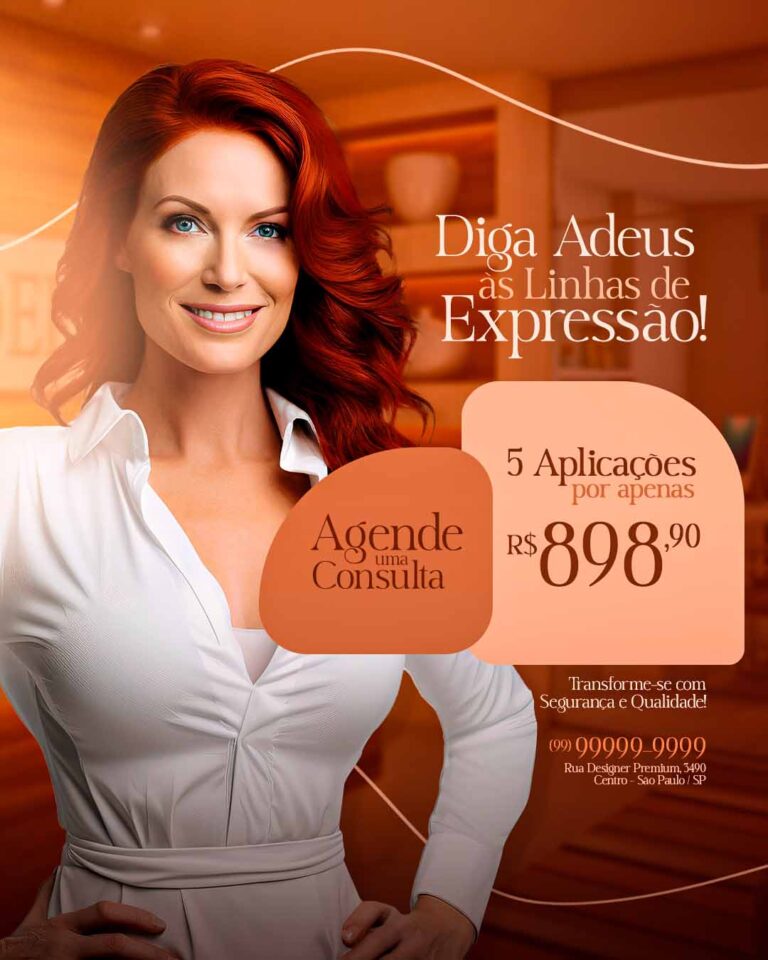 PSD FLYER FREE - TEMPLATE - CANVA - FREEPIK - DESIGNI - DESIGNER - PSD CLINICA DE ESTÉTICA - SOCIAL MEDIA