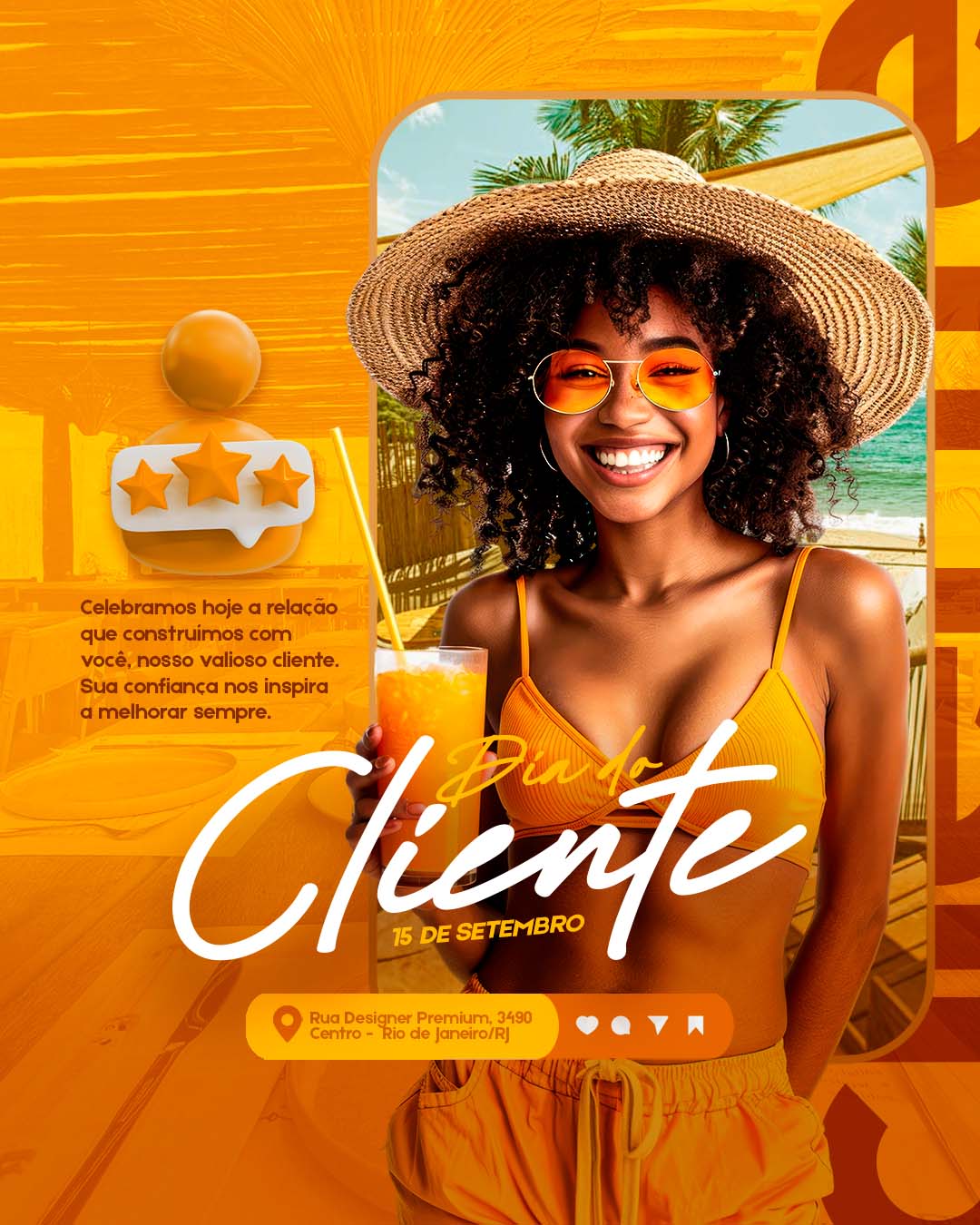 PSD FLYER FREE - TEMPLATE - CANVA - FREEPIK - DESIGNI - DESIGNER - PSD DIA DO CLIENTE 2 - PROMOÇÃO -SOCIAL MEDIA