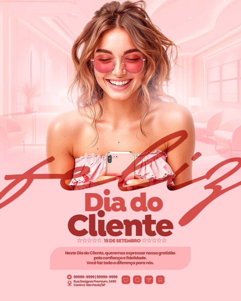 PSD FLYER FREE - TEMPLATE - CANVA - FREEPIK - DESIGNI - DESIGNER - PSD DIA DO CLIENTE 3 - PROMOÇÃO - SOCIAL MEDIA