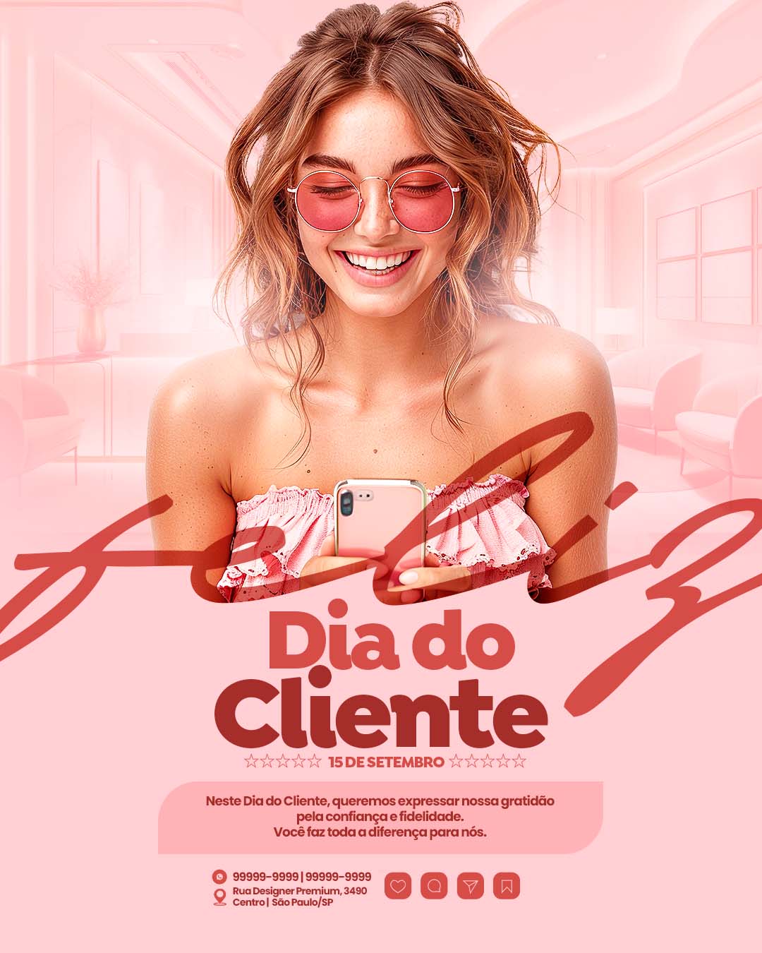 PSD FLYER FREE - TEMPLATE - CANVA - FREEPIK - DESIGNI - DESIGNER - PSD DIA DO CLIENTE 3 - PROMOÇÃO - SOCIAL MEDIA