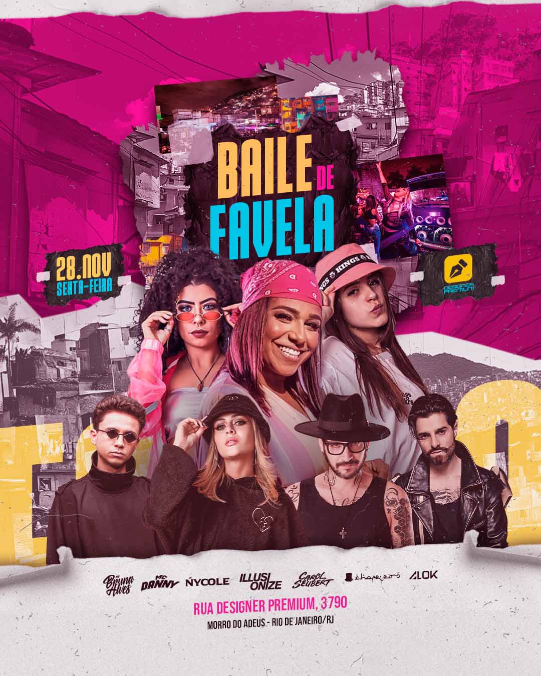 PSD FLYER FREE - TEMPLATE - CANVA - FREEPIK - DESIGNI - DESIGNER - PSD FUNK - BAILE DE FAVELA - FUNK - EVENTOS