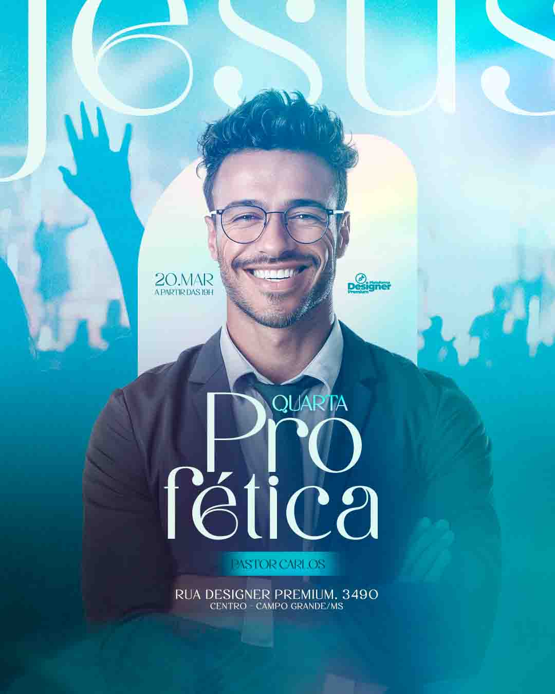 PSD FLYER FREE - TEMPLATE - CANVA - FREEPIK - DESIGNI - DESIGNER - PSD GOSPEL - QUARTA- PROFETICA - GOSPEL - EVENTOS