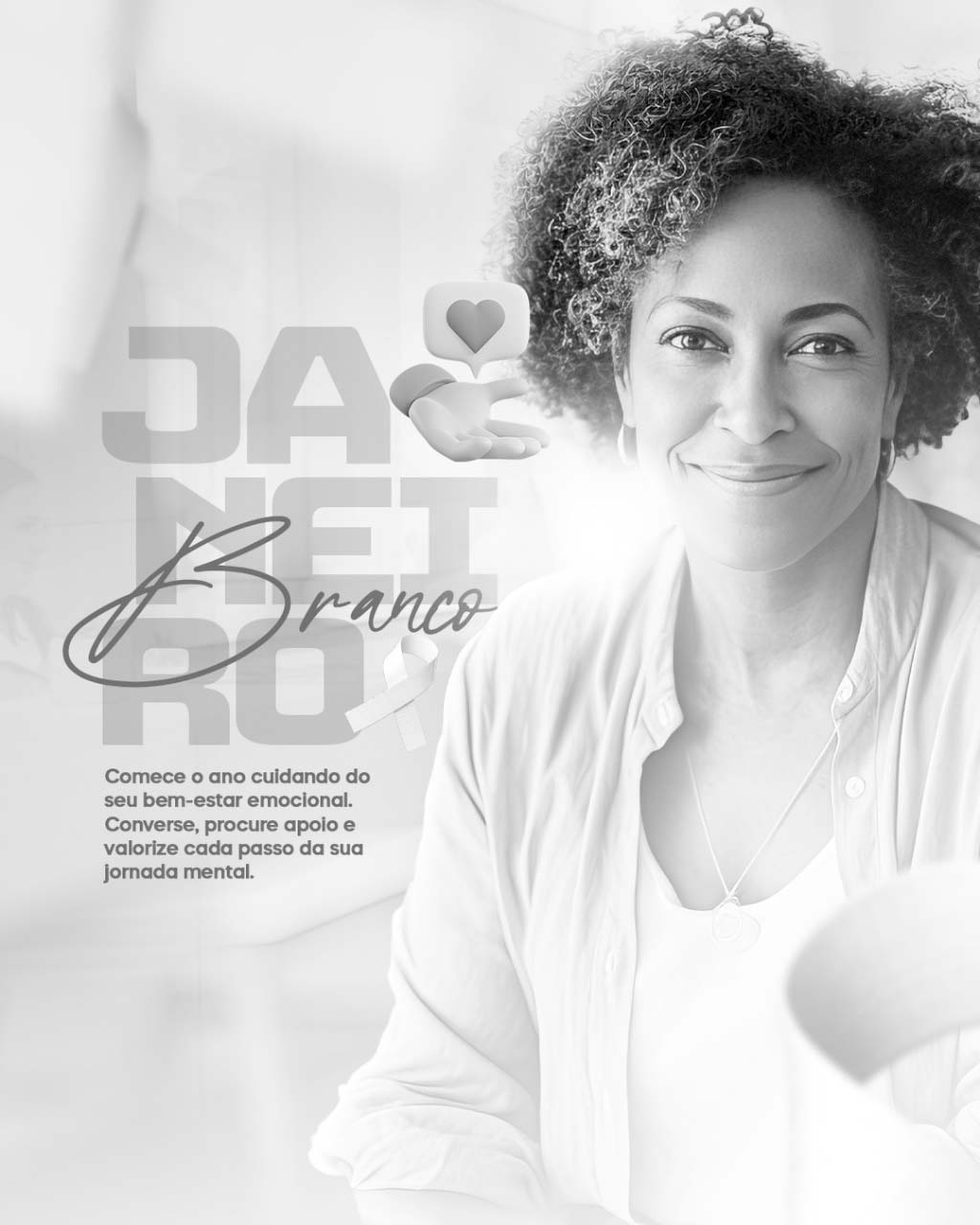 PSD FLYER FREE - TEMPLATE - CANVA - FREEPIK - DESIGNI - DESIGNER - PSD JANEIRO BRANCO - SAÚDE 1 - SOCIAL MEDIA