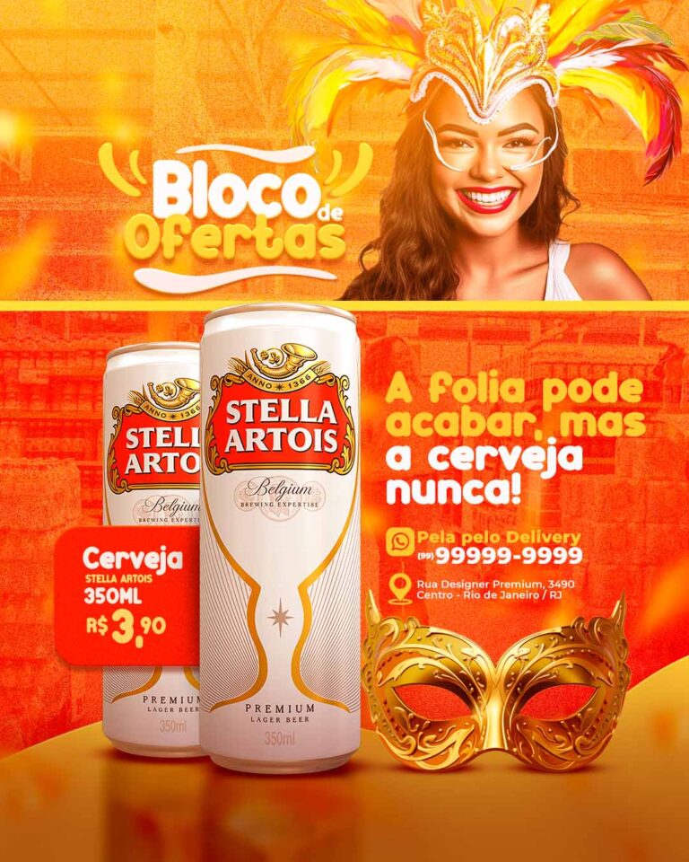 PSD FLYER FREE - TEMPLATE - CANVA - FREEPIK - DESIGNI - DESIGNER - PSD MERCADO - BLOCO DE OFERTAS - CARNAVAL - SOCIAL MEDIA