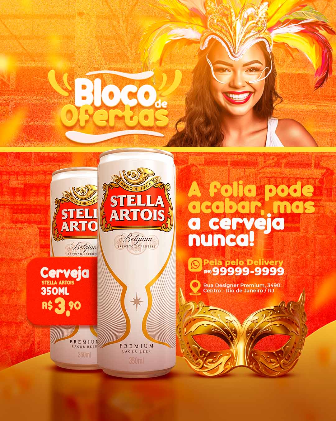 PSD FLYER FREE - TEMPLATE - CANVA - FREEPIK - DESIGNI - DESIGNER - PSD MERCADO - BLOCO DE OFERTAS - CARNAVAL - SOCIAL MEDIA