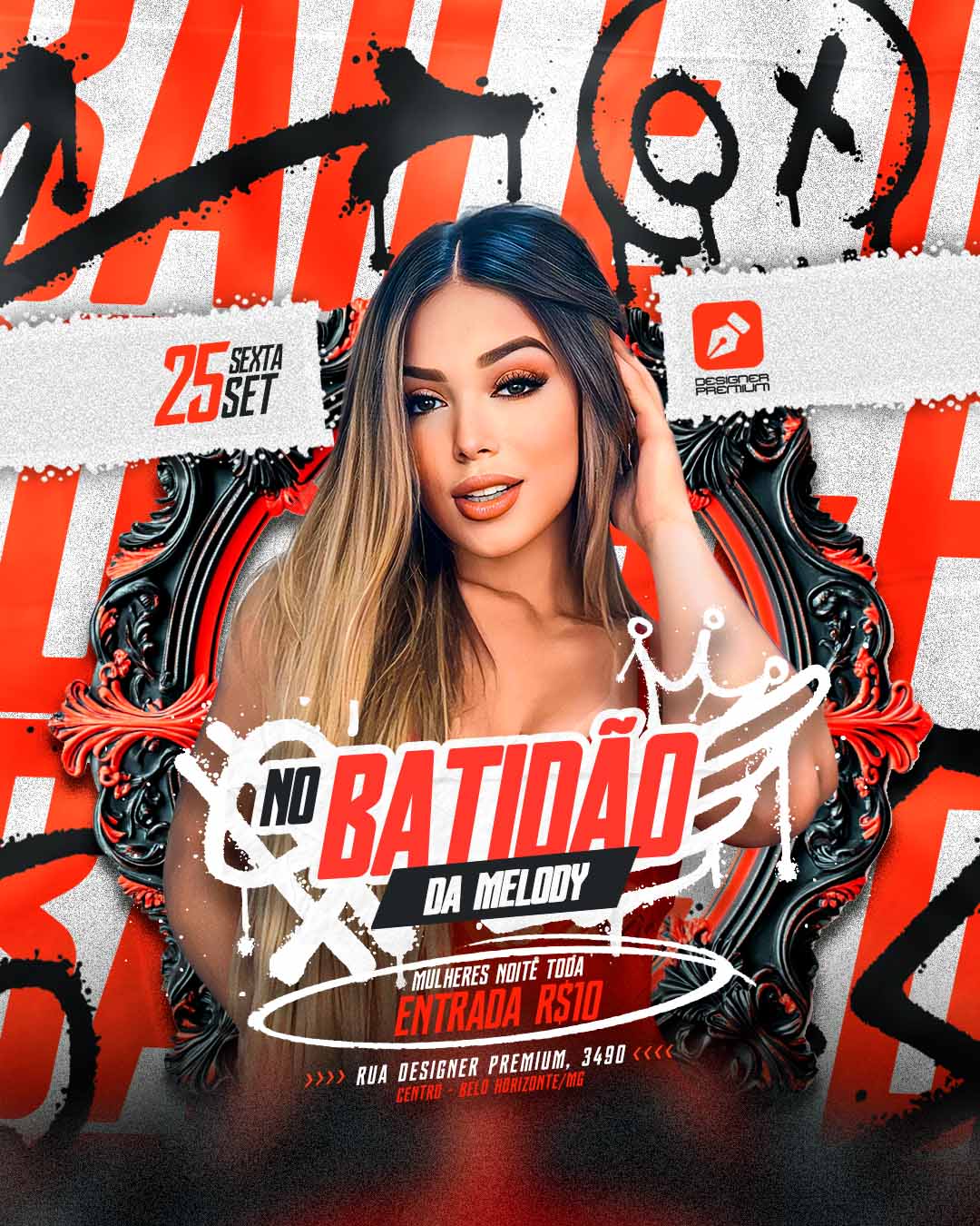 PSD FLYER FREE - TEMPLATE - CANVA - FREEPIK - DESIGNI - DESIGNER - PSD NO BATIDÃO - FUNK- EVENTOS