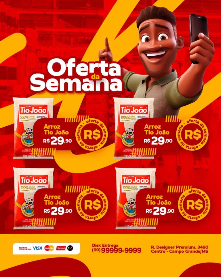PSD FLYER FREE - TEMPLATE - CANVA - FREEPIK - DESIGNI - DESIGNER - PSD OFERTA DA SEMANA MERCADO - MERCADO - SOCIAL MEDIA