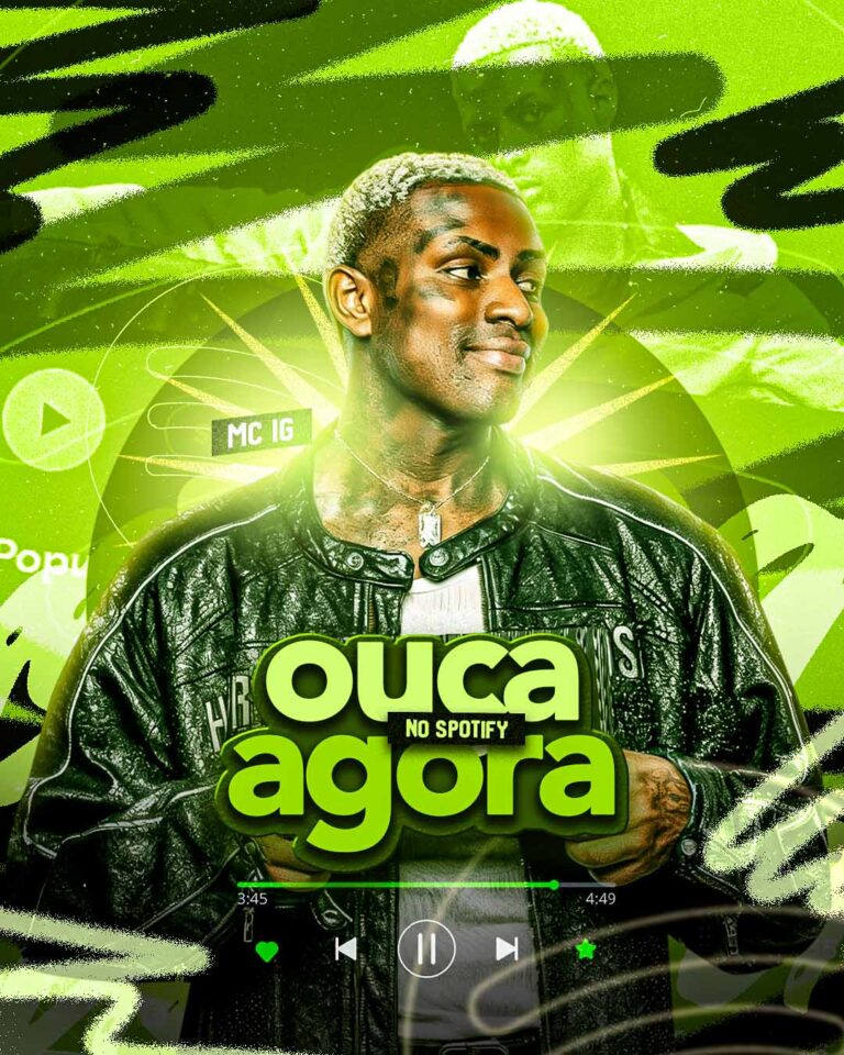 PSD FLYER FREE - TEMPLATE - CANVA - FREEPIK - DESIGNI - DESIGNER - PSD OUÇA AGORA SPOTIFY - MUSICA -EVENTOS