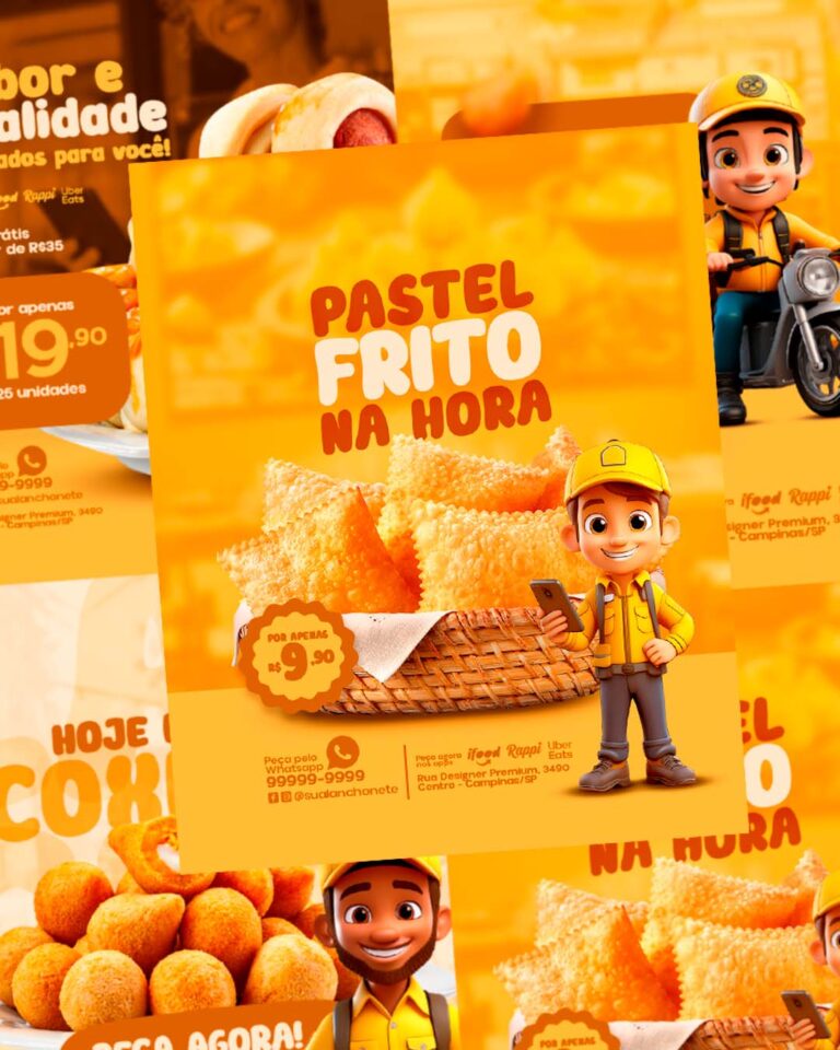 PSD FLYER FREE - TEMPLATE - CANVA - FREEPIK - DESIGNI - DESIGNER - PSD PACK FREE PASTEL - 4 PSDS EDITAVEIS - PASTEL - SOCIAL MEDIA