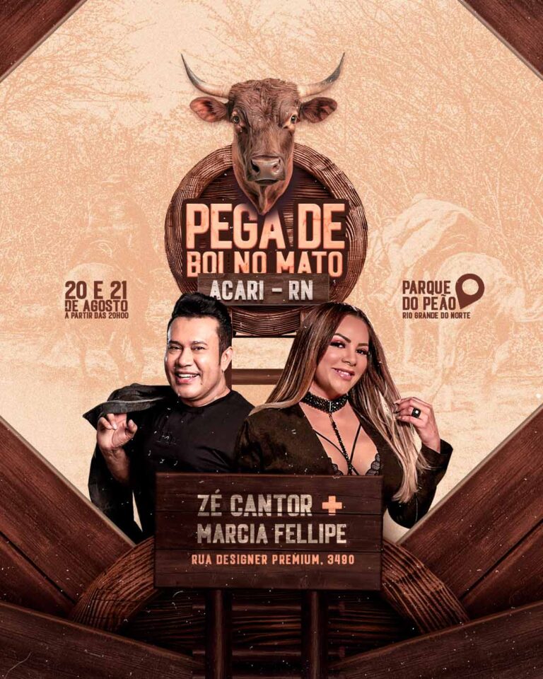 PSD FLYER FREE - TEMPLATE - CANVA - FREEPIK - DESIGNI - DESIGNER - PSD PEGA DE BOI NO MATO - SERTANEJO - EVENTOS
