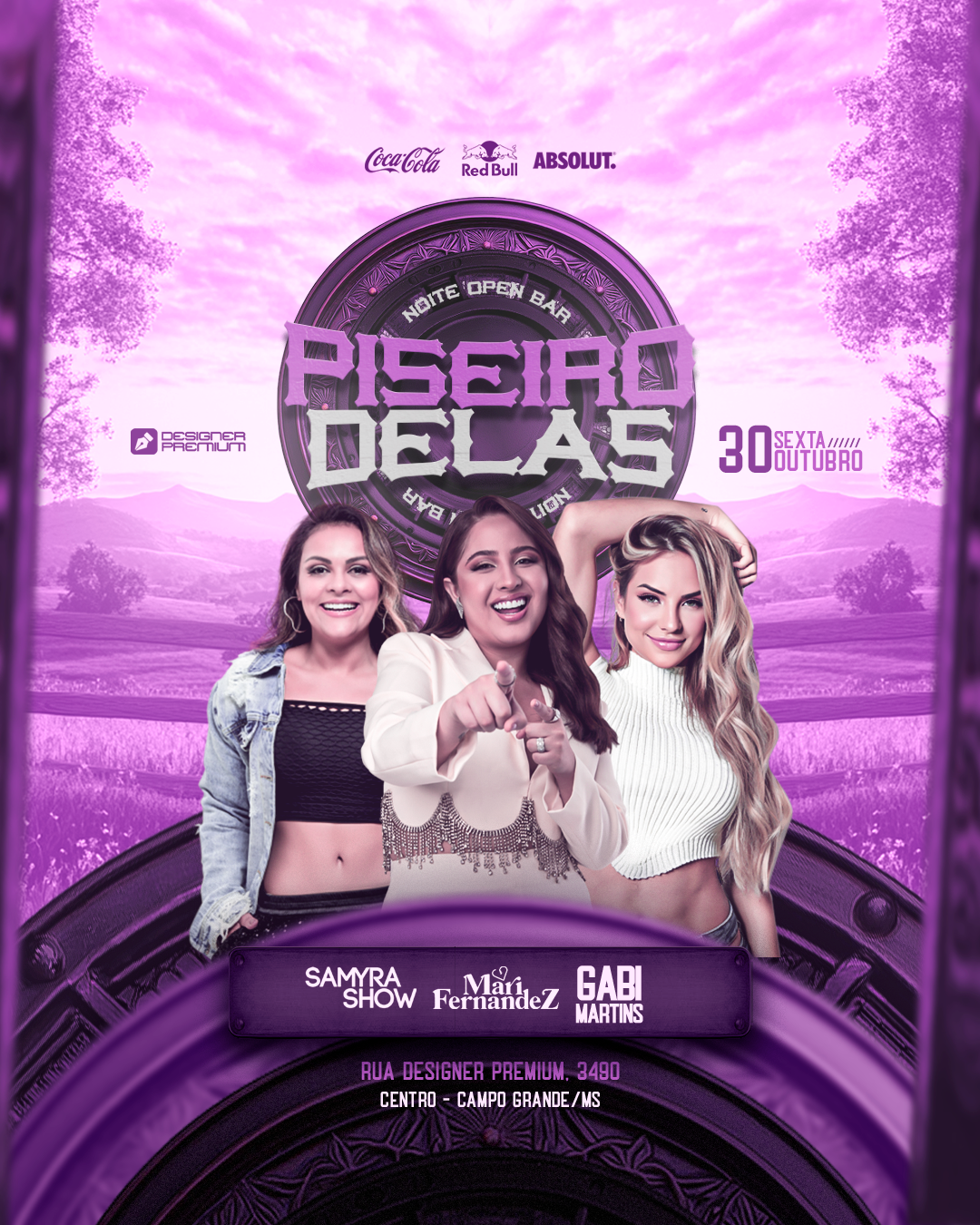 PSD FLYER FREE - TEMPLATE - CANVA - FREEPIK - DESIGNI - DESIGNER - PSD PISEIRO DELAS - FORRÓ - EVENTOS