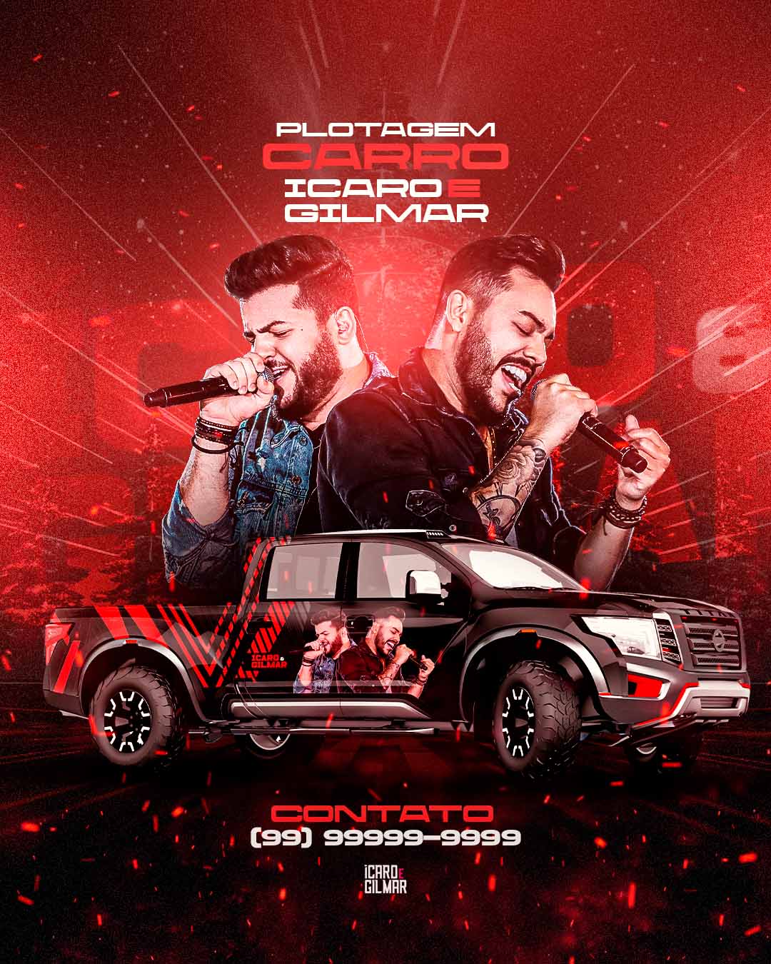 PSD FLYER FREE - TEMPLATE - CANVA - FREEPIK - DESIGNI - DESIGNER - PSD PLOTAGEM CARRO - SERTANEJO - MOCKUP CAMINHONET - EVENTOS