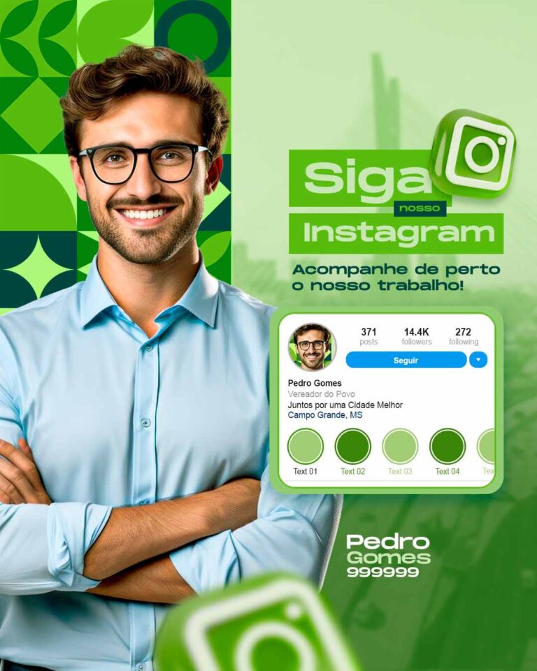 PSD FLYER FREE - TEMPLATE - CANVA - FREEPIK - DESIGNI - DESIGNER - PSD POLITICA - SIGA NO INSTAGRAM - POLITICO - SOCIAL MEDIA