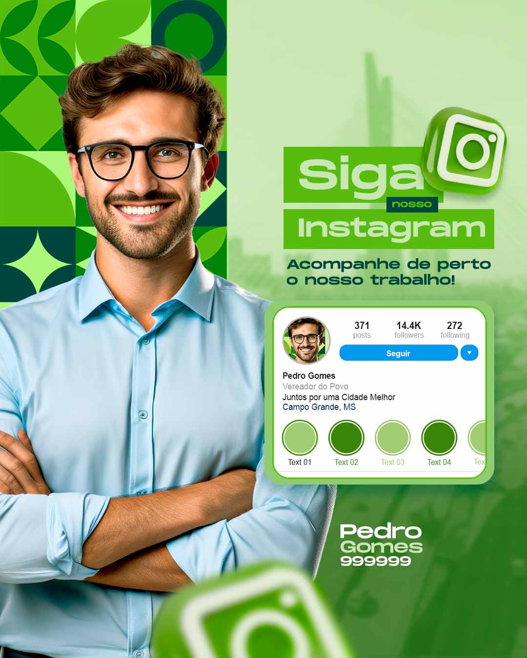 PSD FLYER FREE - TEMPLATE - CANVA - FREEPIK - DESIGNI - DESIGNER - PSD POLITICA - SIGA NO INSTAGRAM - POLITICO - SOCIAL MEDIA