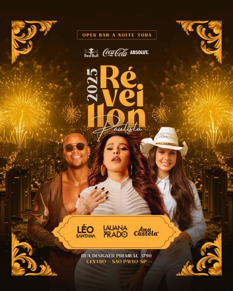 PSD FLYER FREE - TEMPLATE - CANVA - FREEPIK - DESIGNI - DESIGNER - PSD REVEILLON 1 - ANO NOVO