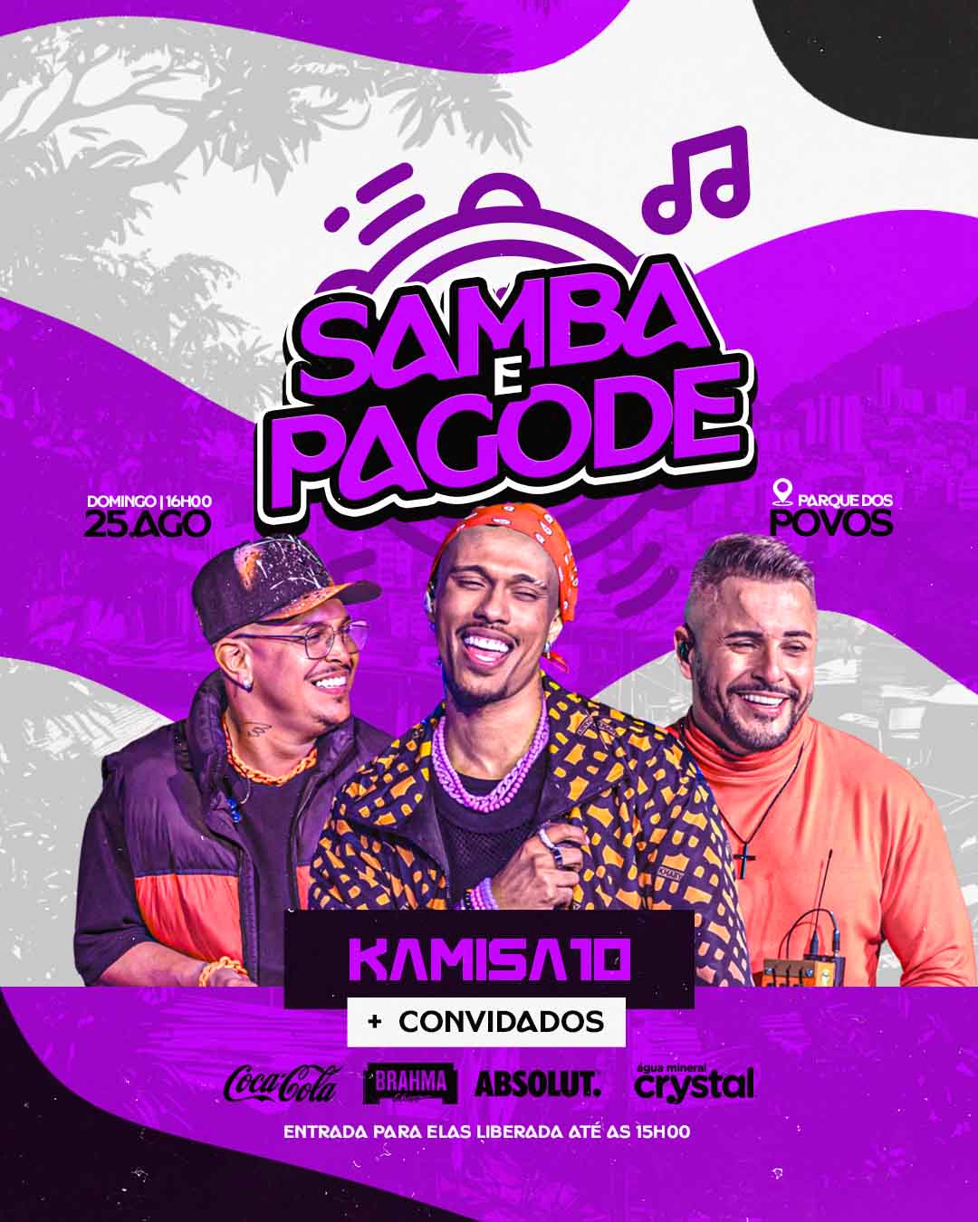 PSD FLYER FREE - TEMPLATE - CANVA - FREEPIK - DESIGNI - DESIGNER - PSD SAMBA E PAGODE - EVENTOS