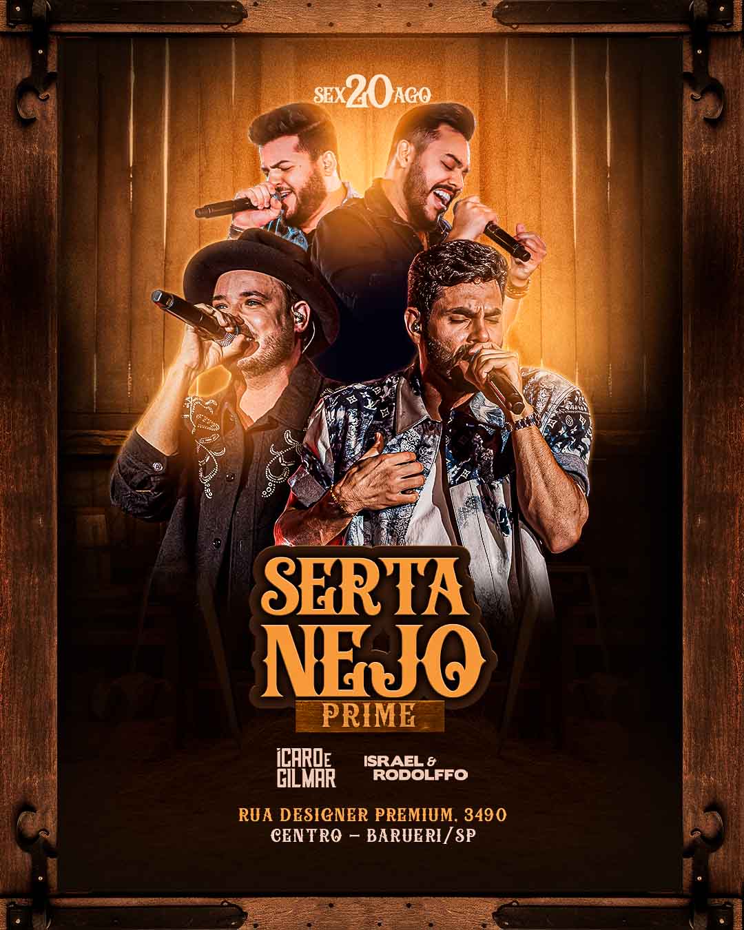 PSD FLYER FREE - TEMPLATE - CANVA - FREEPIK - DESIGNI - DESIGNER - PSD SERTANEJO PRIME - SERTANEJO - EVENTOS