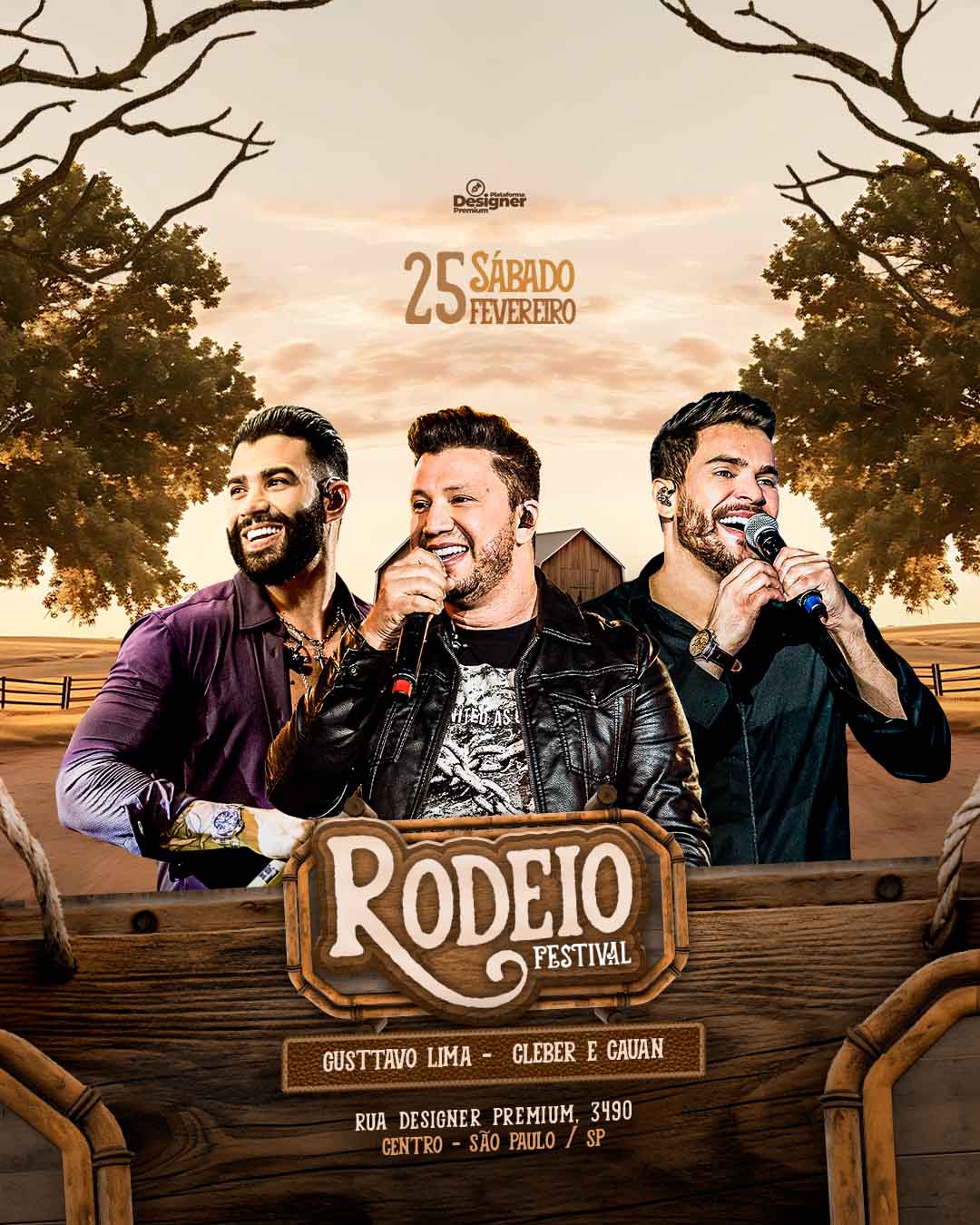 PSD FLYER FREE - TEMPLATE - CANVA - FREEPIK - DESIGNI - DESIGNER - PSD SERTANEJO - RODEIO - EVENTOS