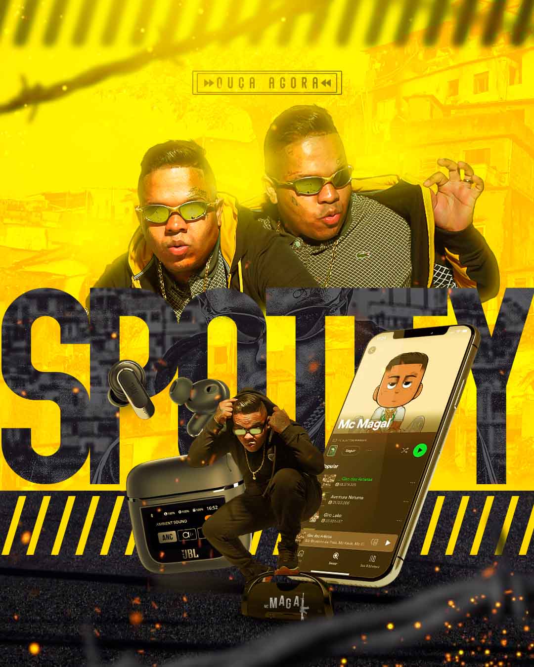 PSD FLYER FREE - TEMPLATE - CANVA - FREEPIK - DESIGNI - DESIGNER - PSD SPOTIFY - MAGAL - EVENTOS