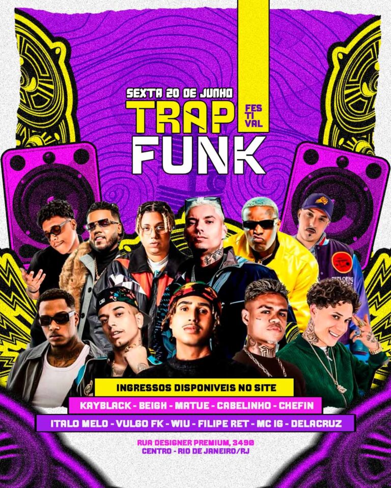 PSD FLYER FREE - TEMPLATE - CANVA - FREEPIK - DESIGNI - DESIGNER - PSD TRAP FUNK - EVENTOS