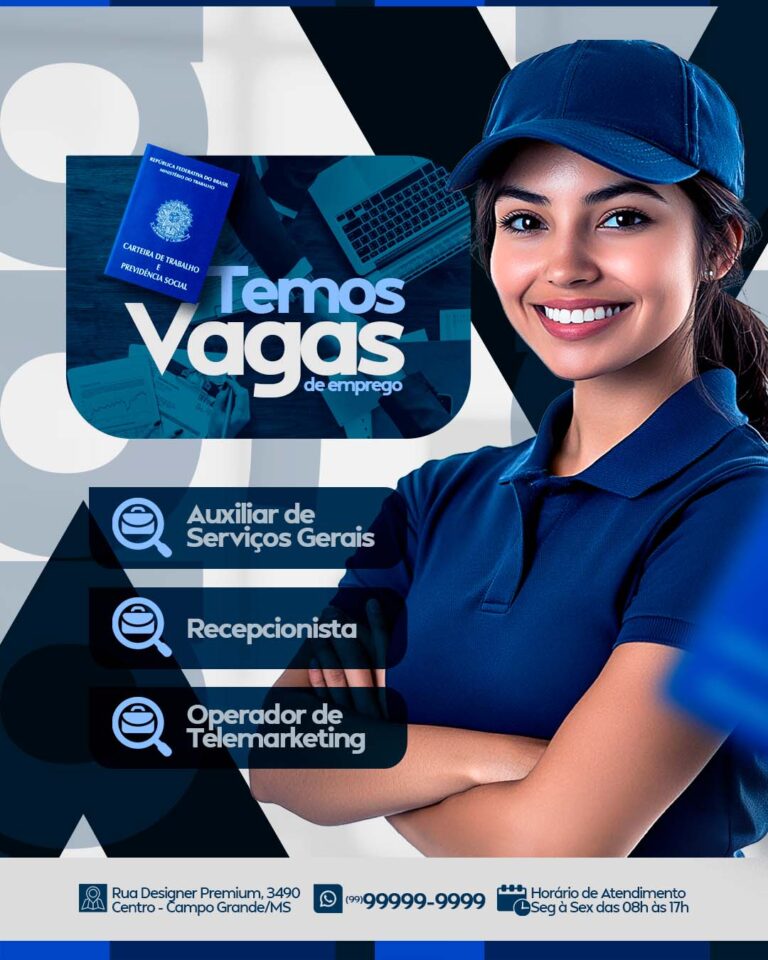PSD FLYER FREE - TEMPLATE - CANVA - FREEPIK - DESIGNI - DESIGNER - PSD VAGA DE EMPREGO - SERVIÇOS - SOCIAL MEDIA
