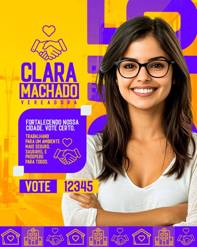 PSD FLYER FREE - TEMPLATE - CANVA - FREEPIK - DESIGNI - DESIGNER - PSD - VEREADORA POLITICA - SOCIAL MEDIA