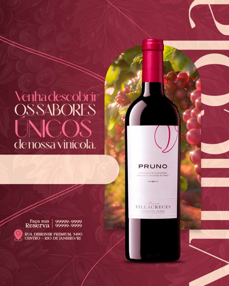 PSD FLYER FREE - TEMPLATE - CANVA - FREEPIK - DESIGNI - DESIGNER - PSD VINICOLA - VINHO - BEBIDAS - SOCIAL MEDIA