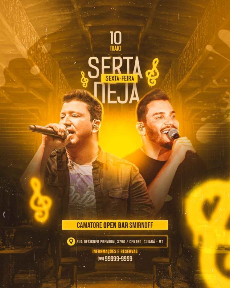 PSD FLYER FREE - TEMPLATE - CANVA - FREEPIK - DESIGNI - DESIGNER - SERTANEJA - VAQUEJADA - FORRÓ - SERTANEJO - PISEIRO - PEGA BOI NO MATO - EVENTOS
